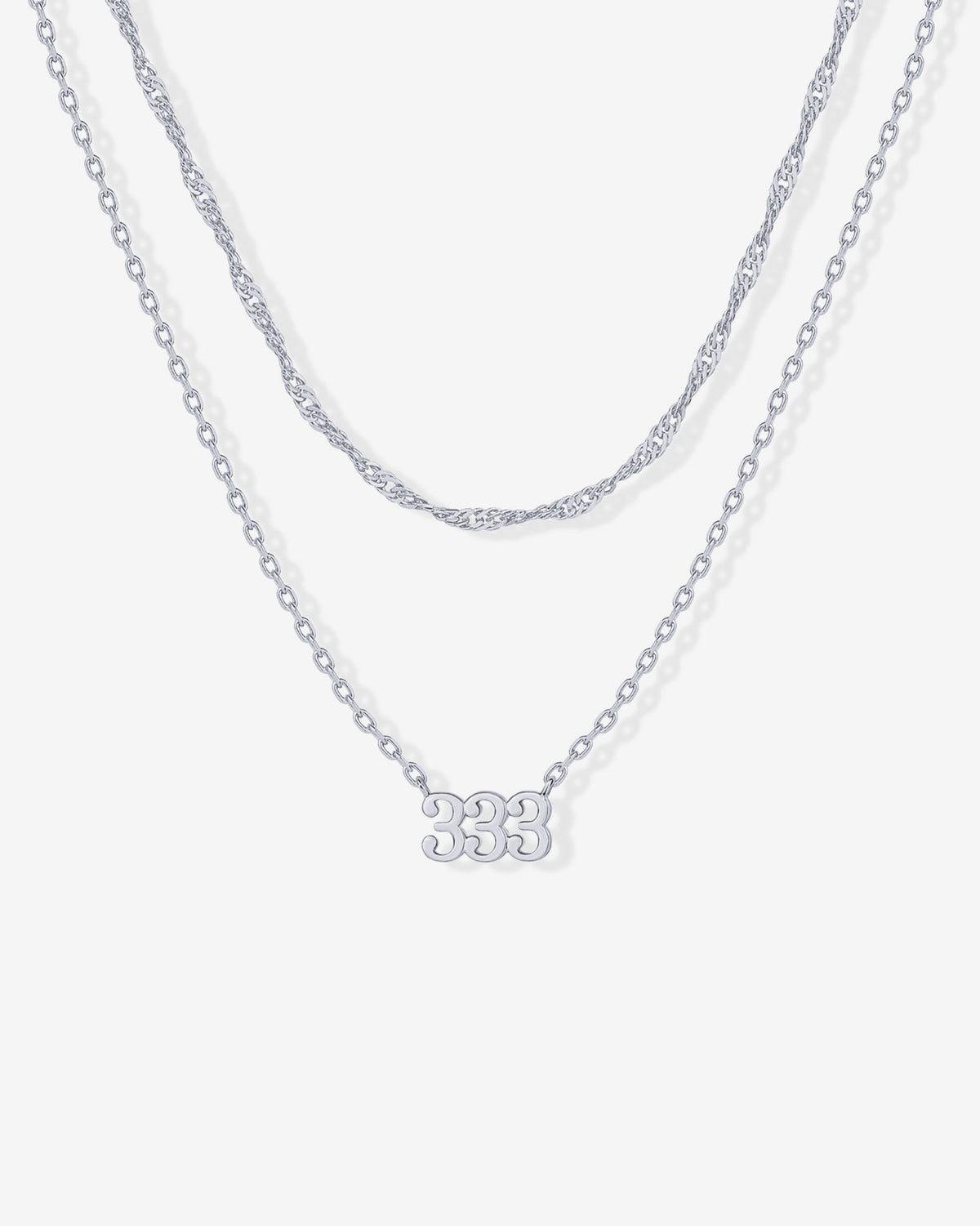 Angel Number Pendant Necklace