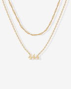 Angel Number Pendant Necklace
