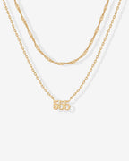 Angel Number Pendant Necklace