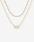 Angel Number Pendant Necklace