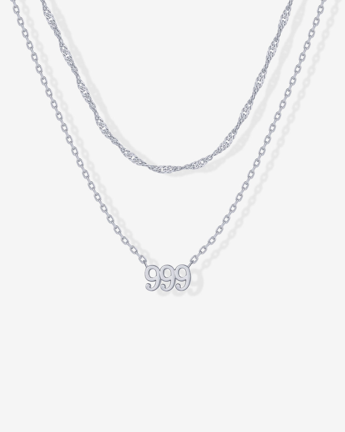 Angel Number Pendant Necklace