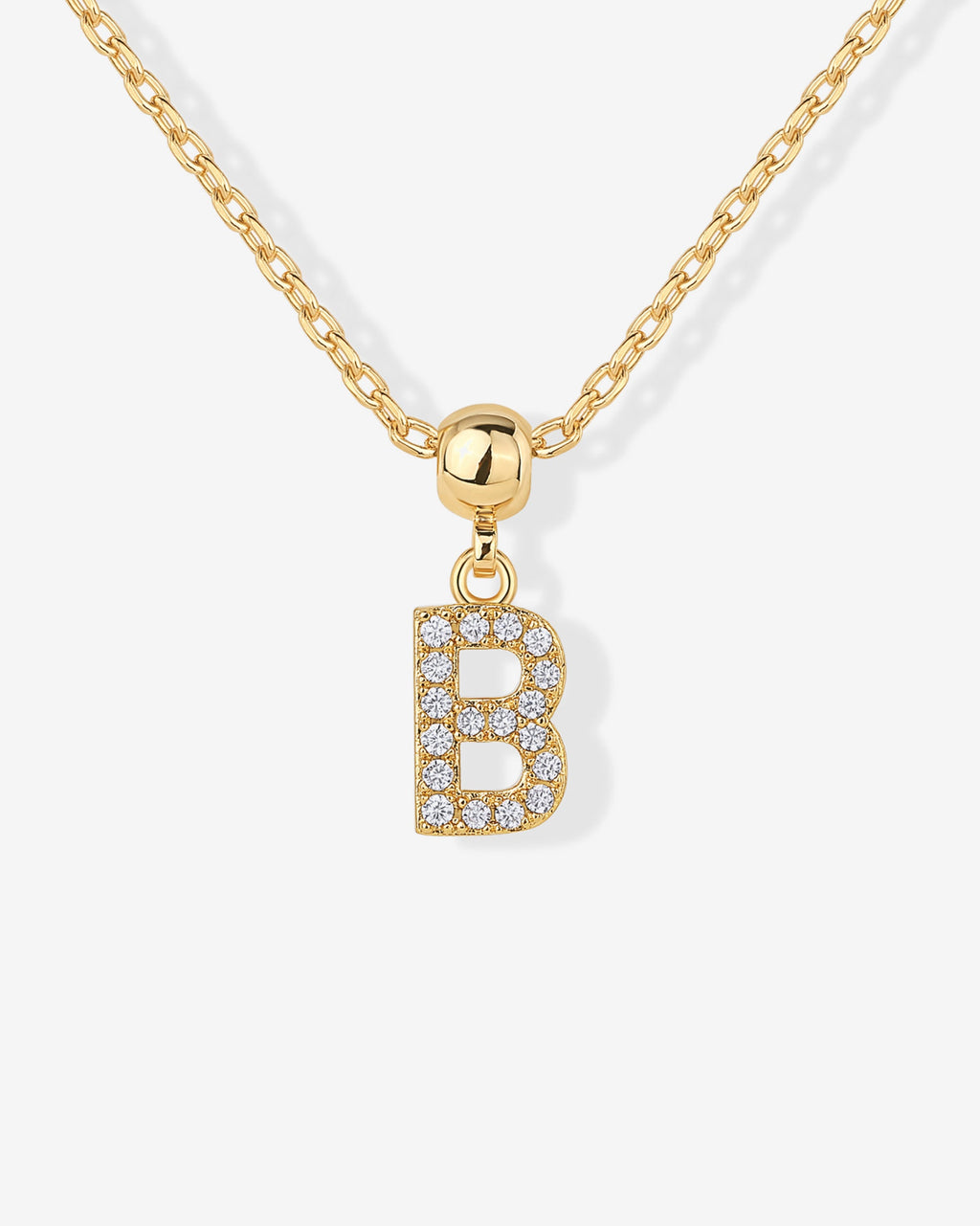 Initial Charm Necklace