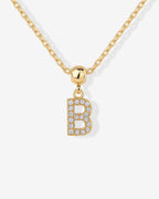Initial Charm Necklace