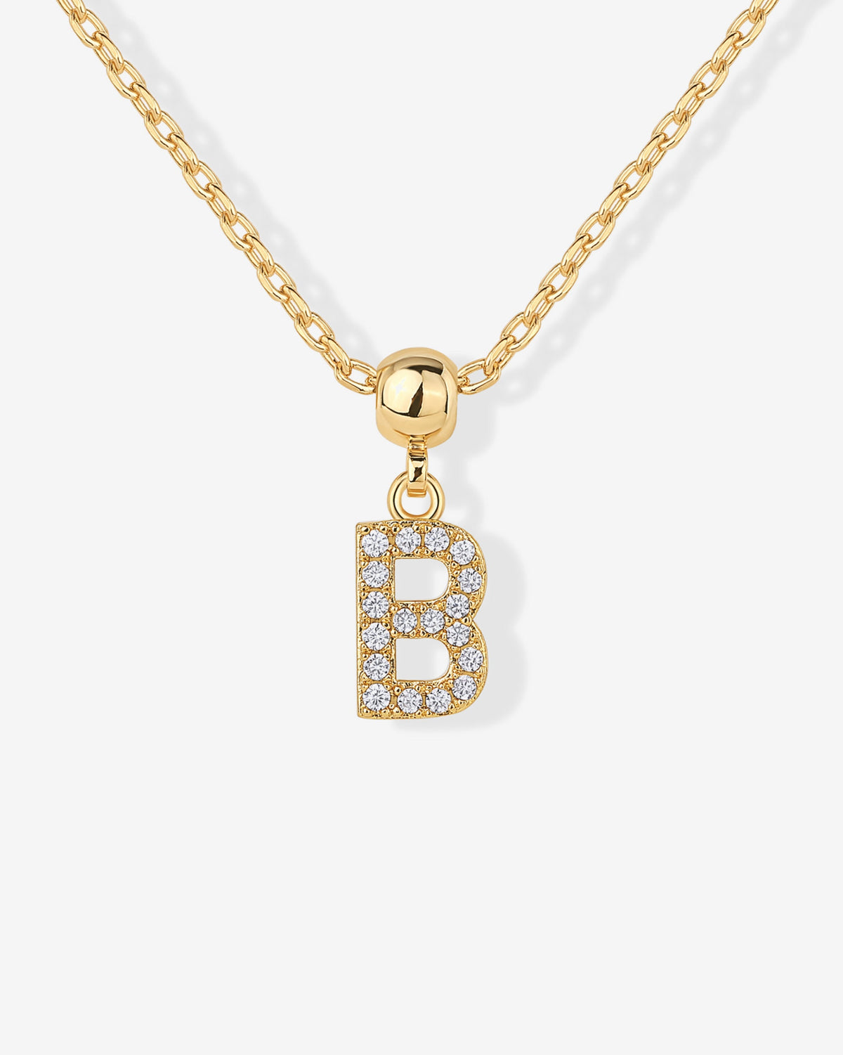 Initial Charm Necklace
