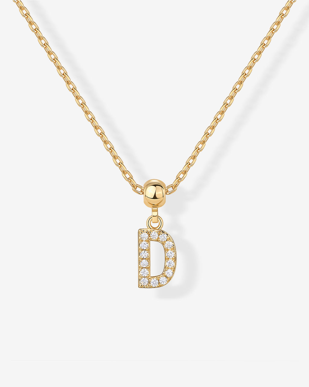Initial Charm Necklace
