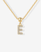 Initial Charm Necklace