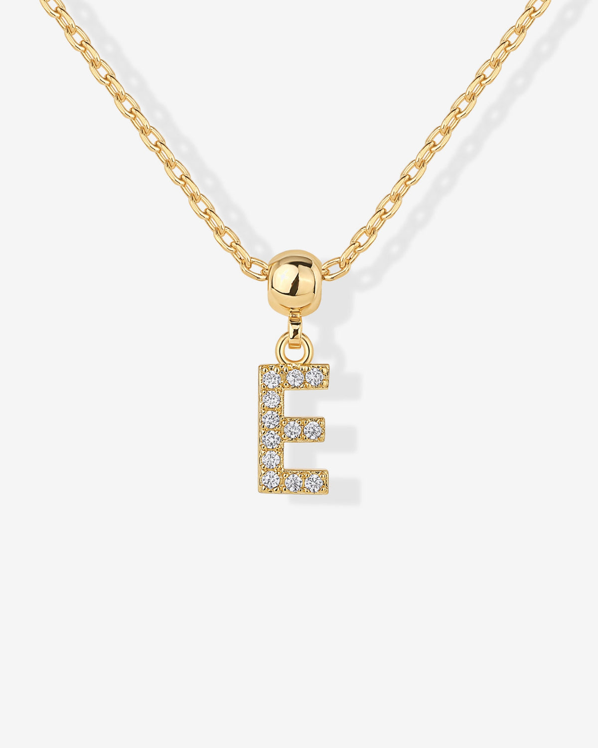 Initial Charm Necklace