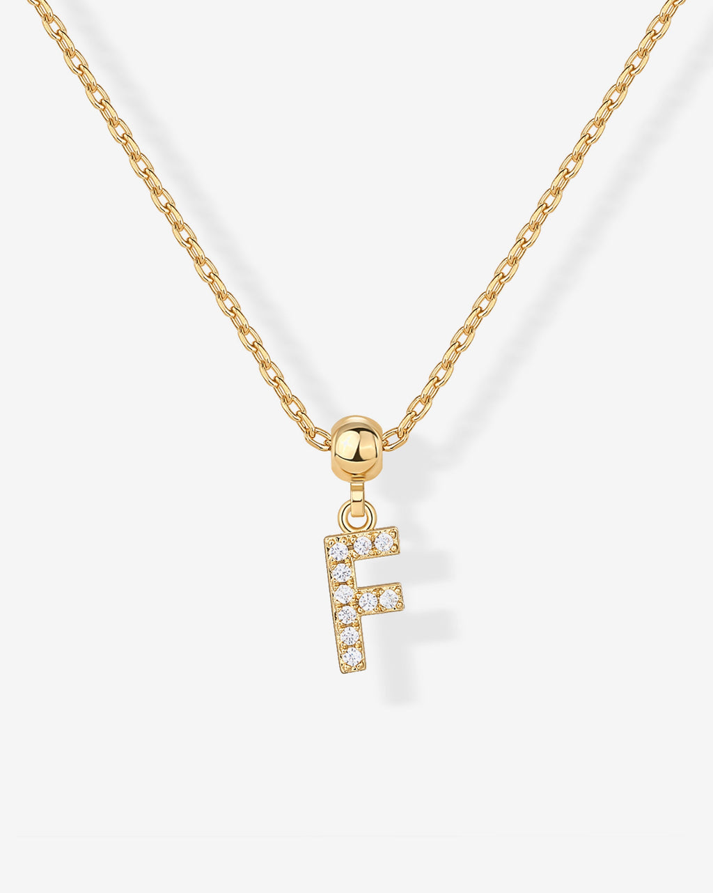 Initial Charm Necklace