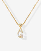 Initial Charm Necklace