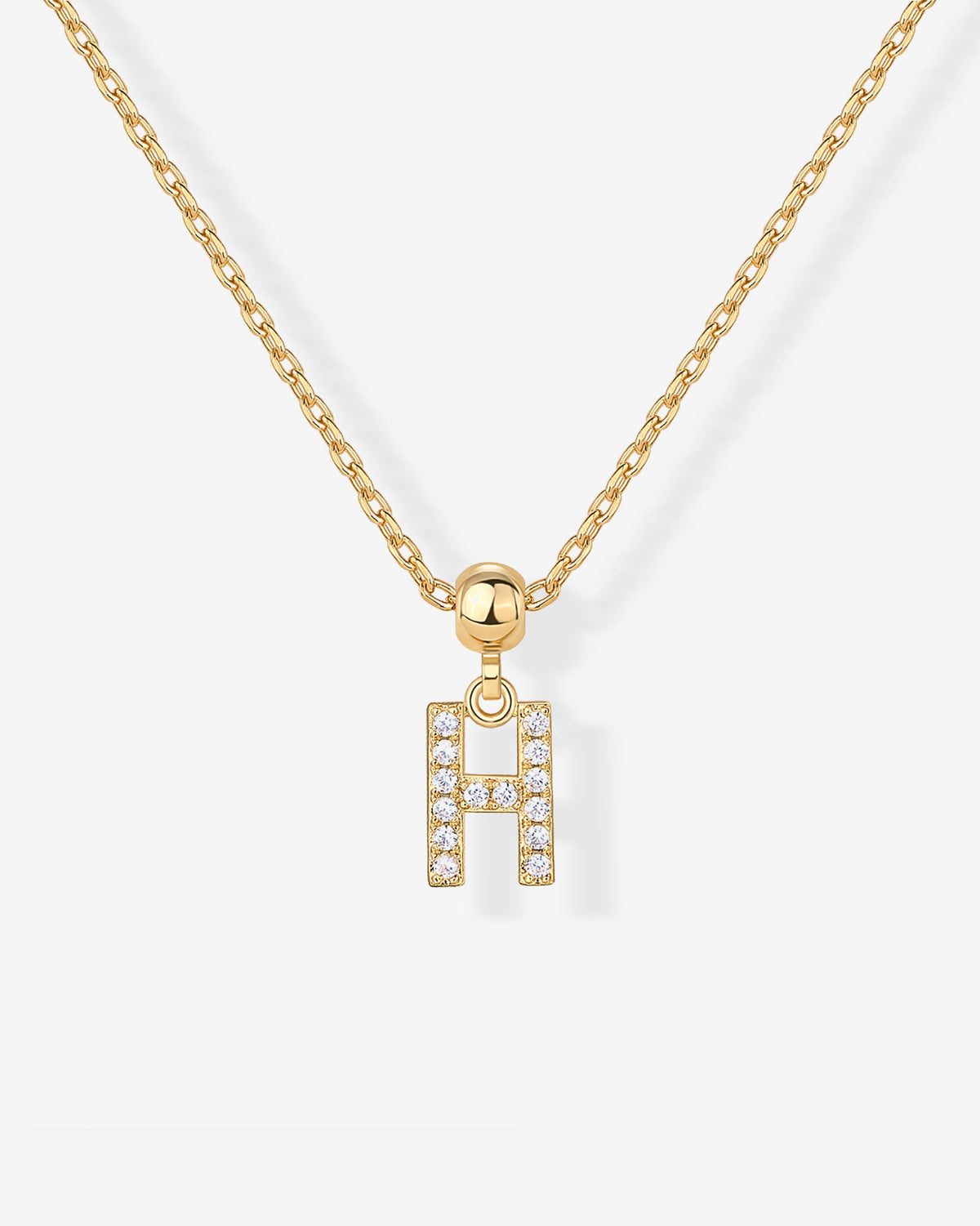 Initial Charm Necklace