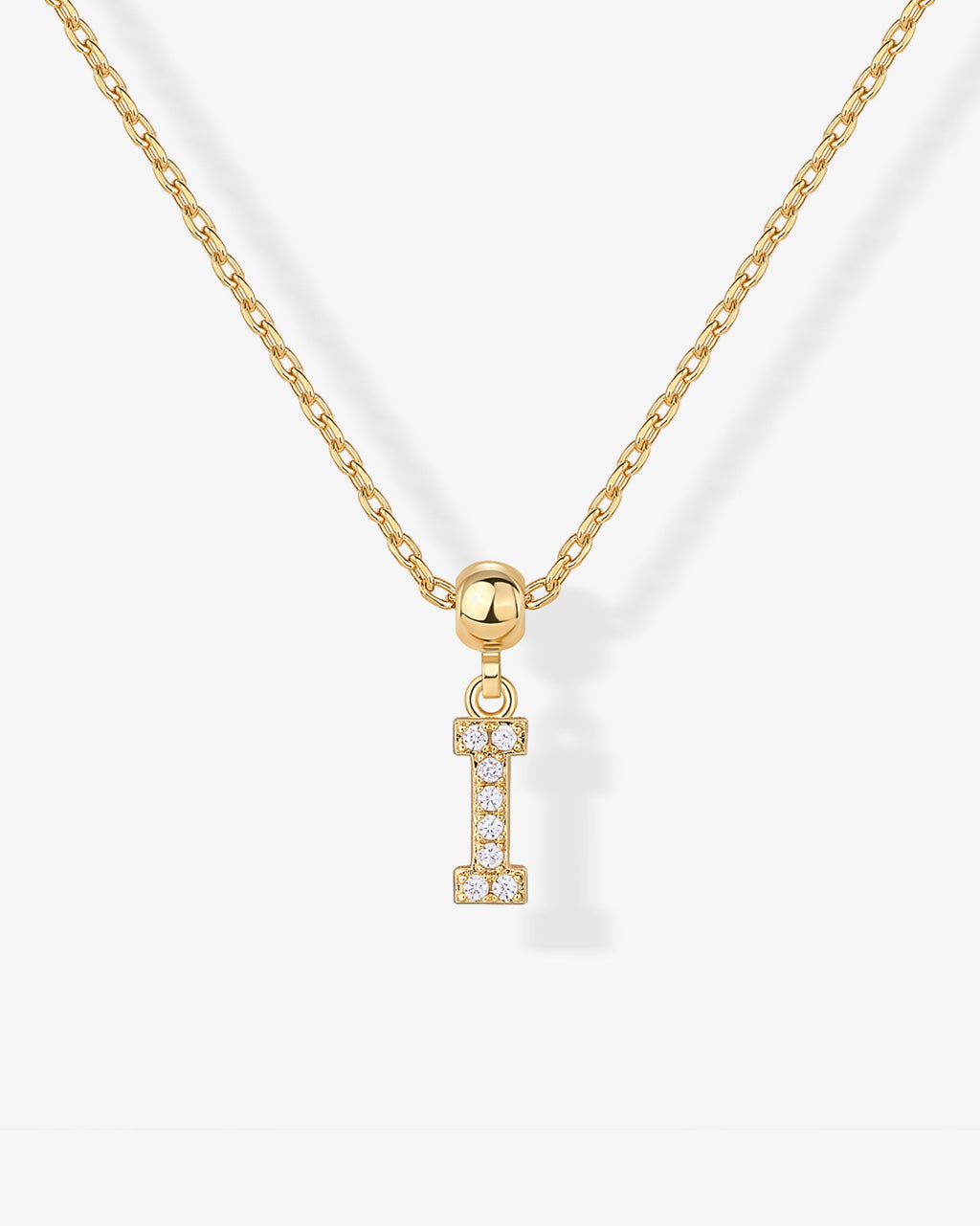 Initial Charm Necklace