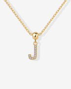 Initial Charm Necklace