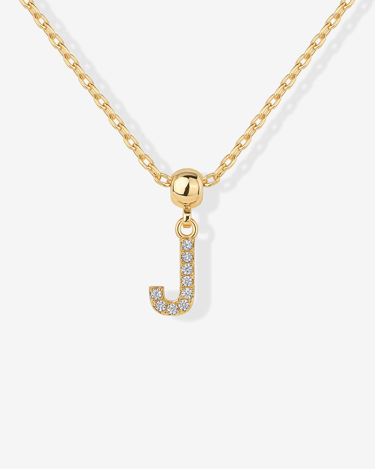 Initial Charm Necklace