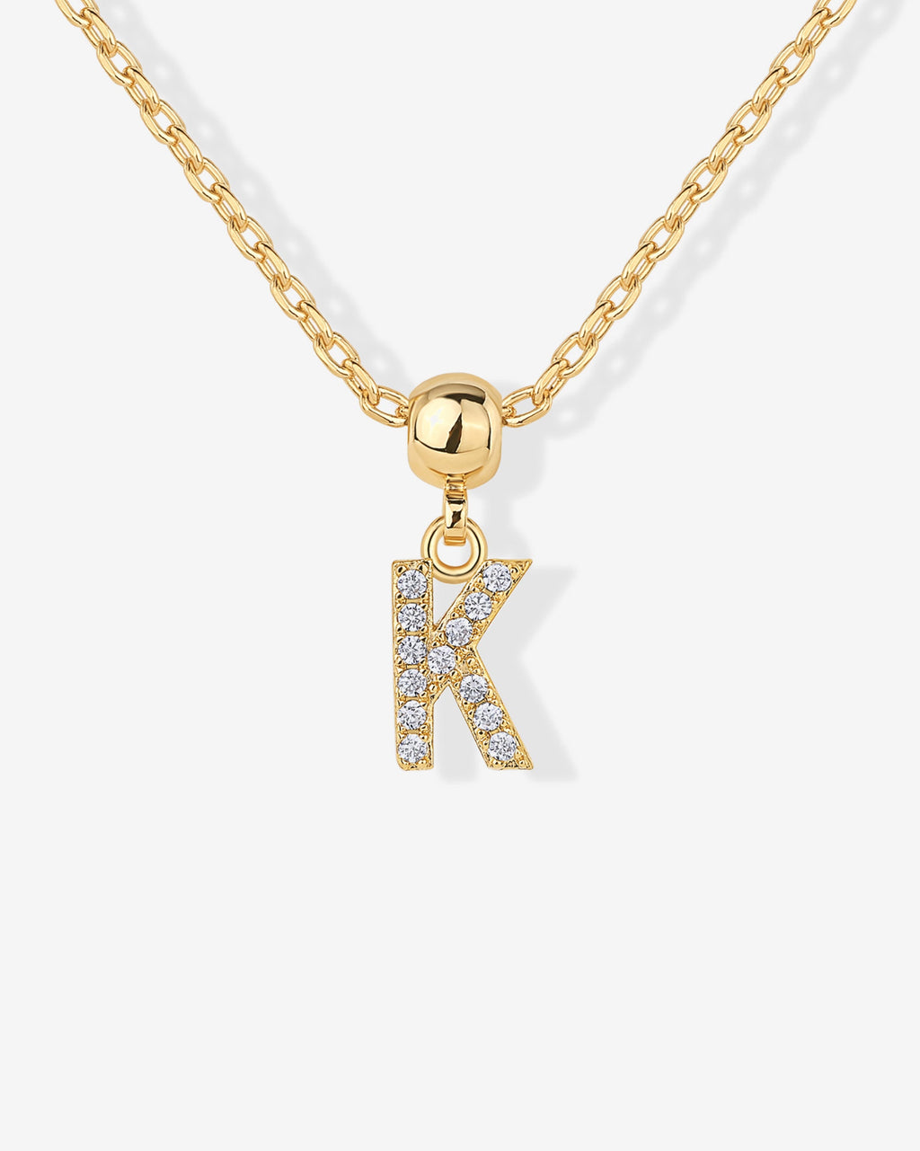 Initial Charm Necklace