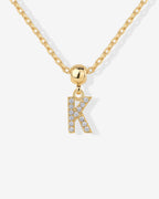Initial Charm Necklace