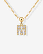 Initial Charm Necklace