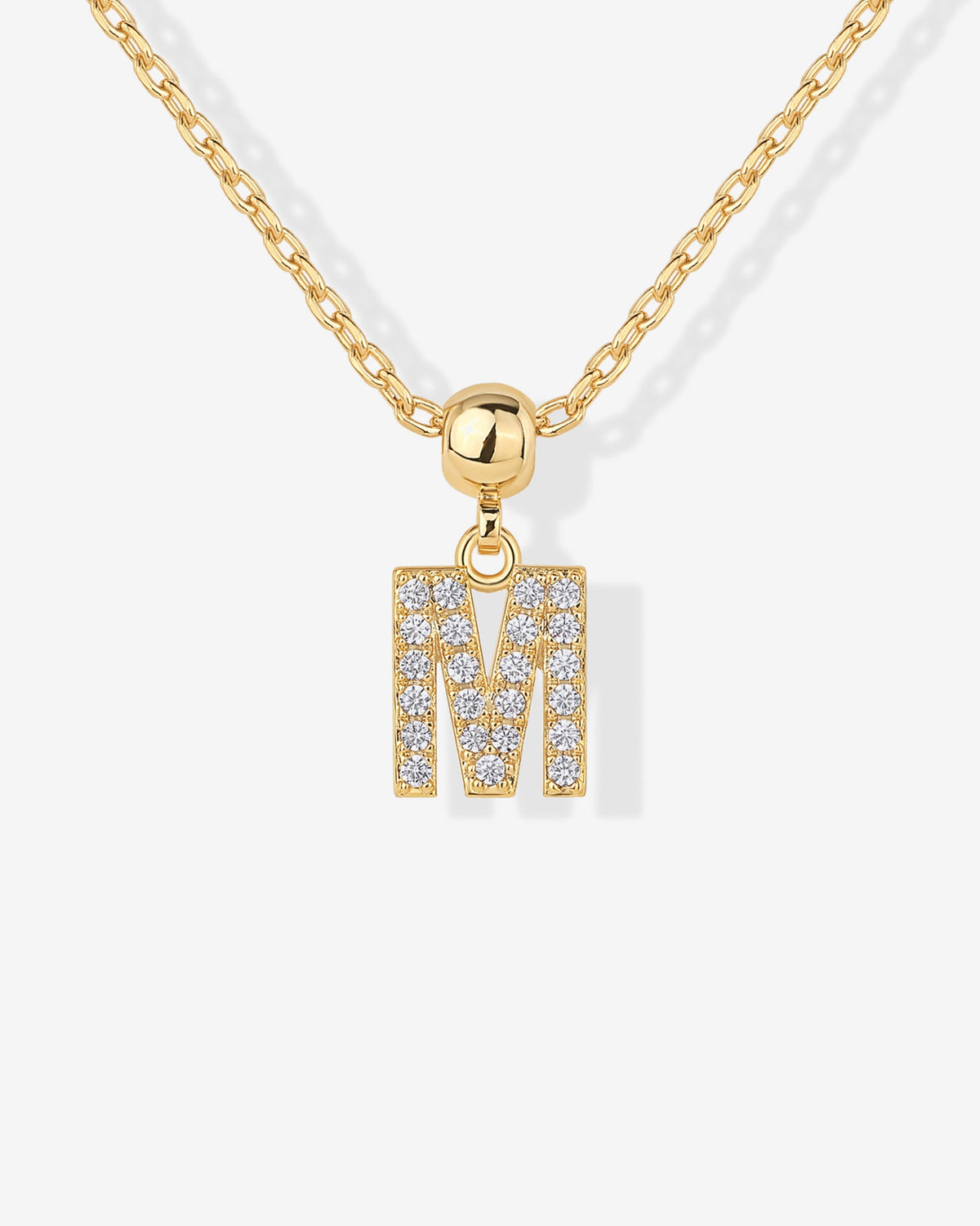 Initial Charm Necklace