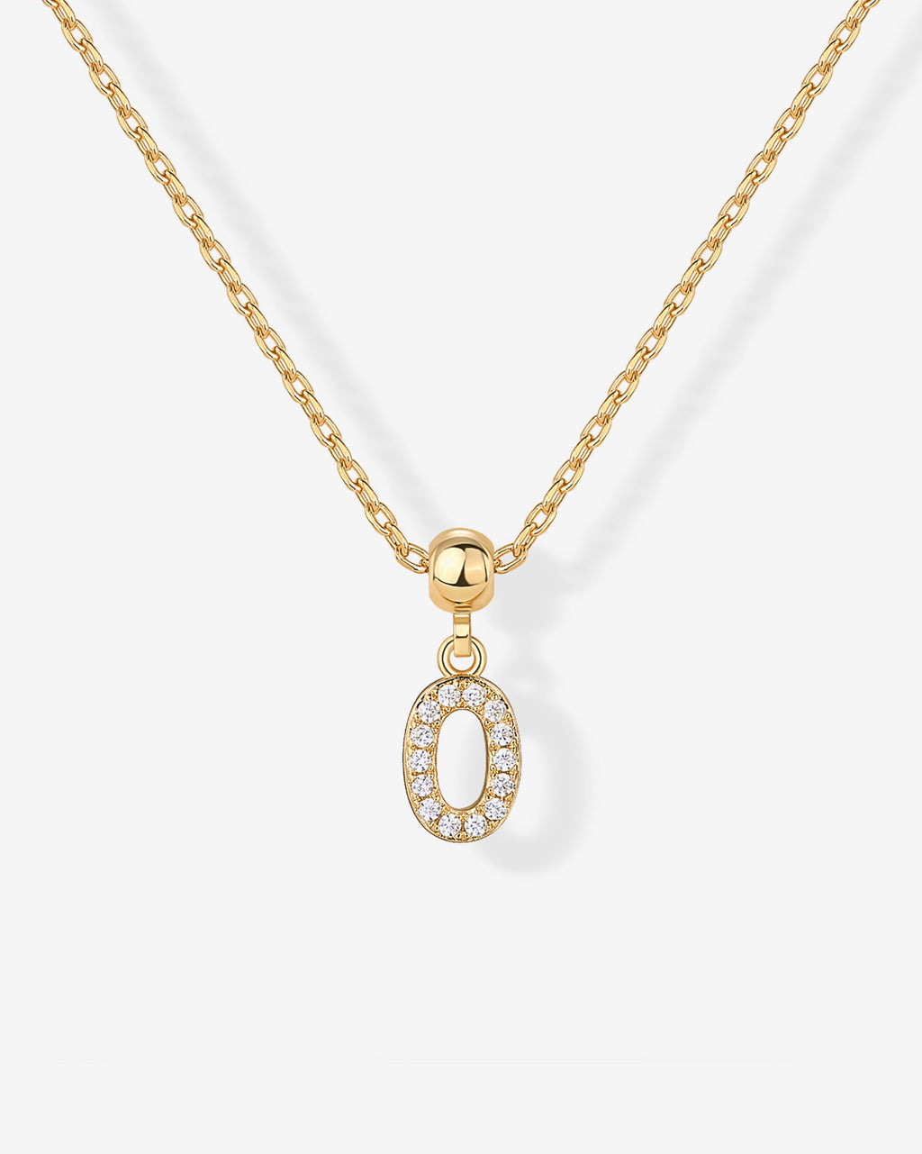 Initial Charm Necklace