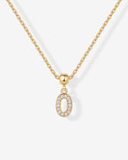 Initial Charm Necklace