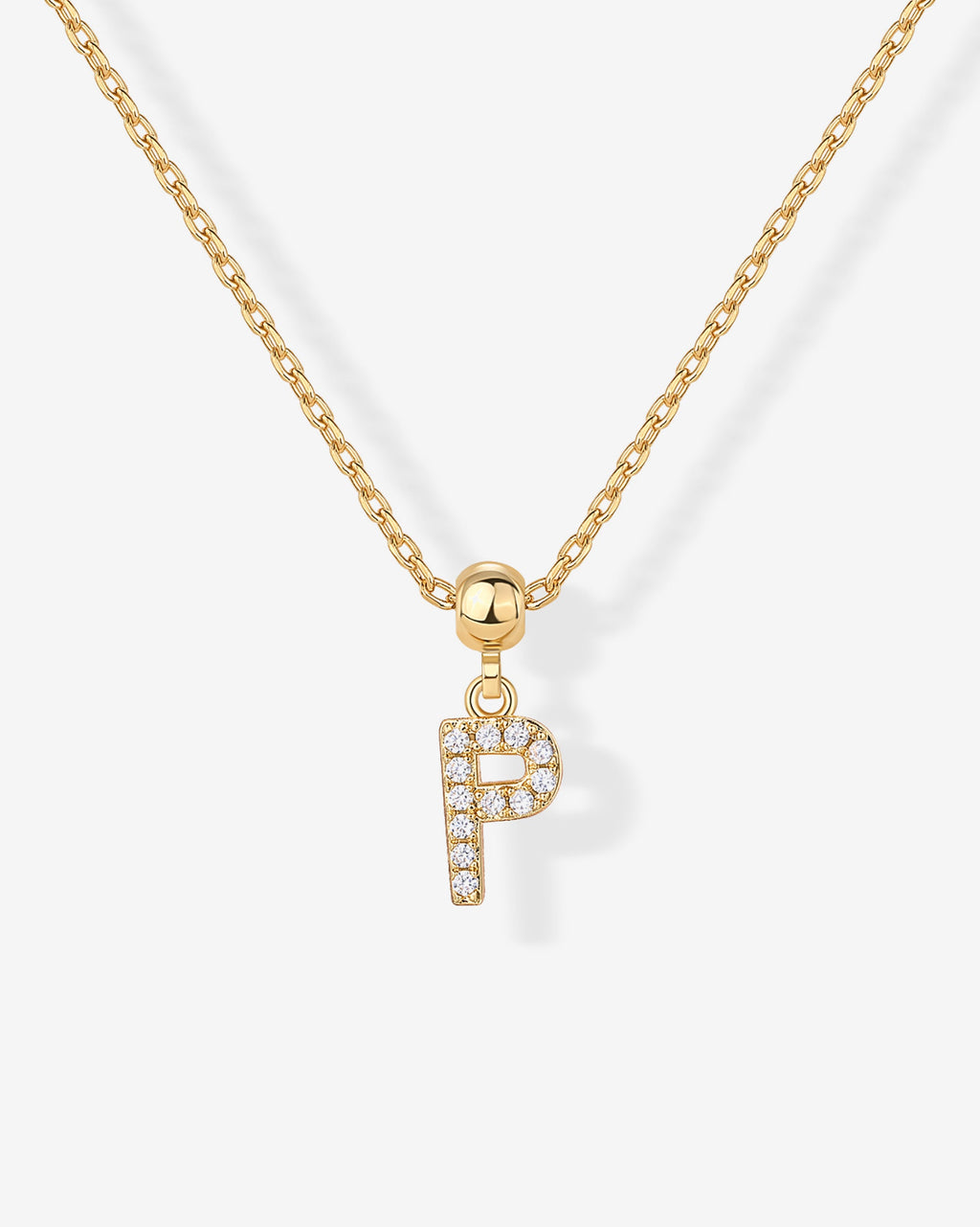 Initial Charm Necklace