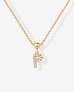 Initial Charm Necklace