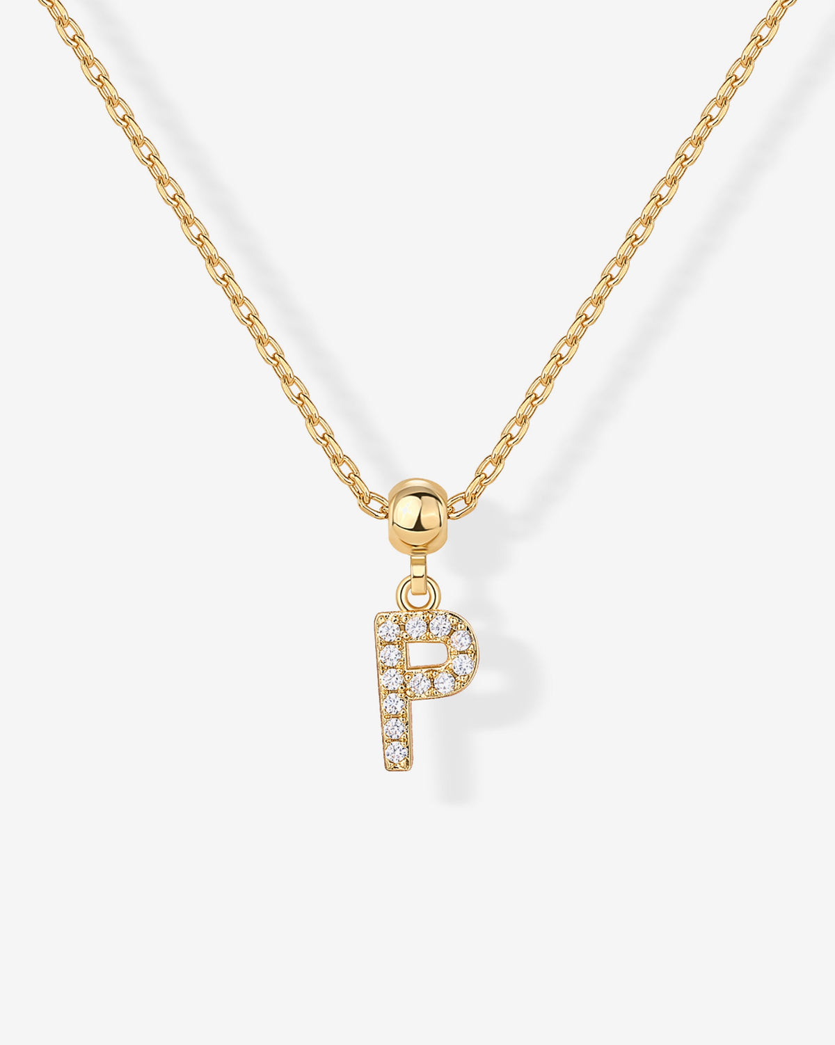 Initial Charm Necklace