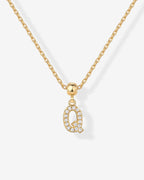 Initial Charm Necklace
