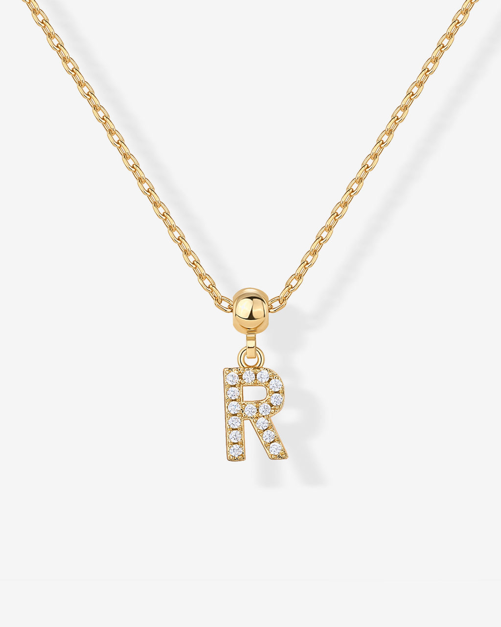 Initial Charm Necklace