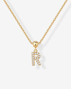 Initial Charm Necklace