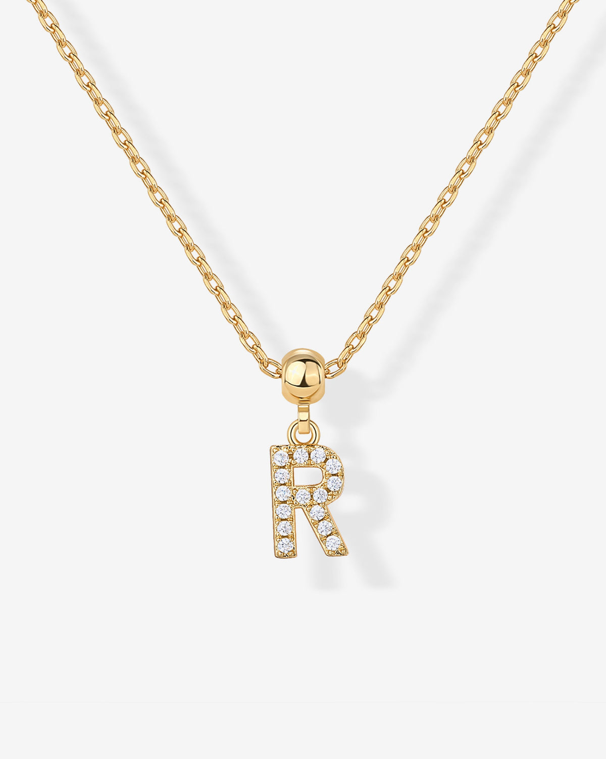 Initial Charm Necklace