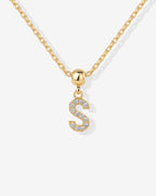 Initial Charm Necklace