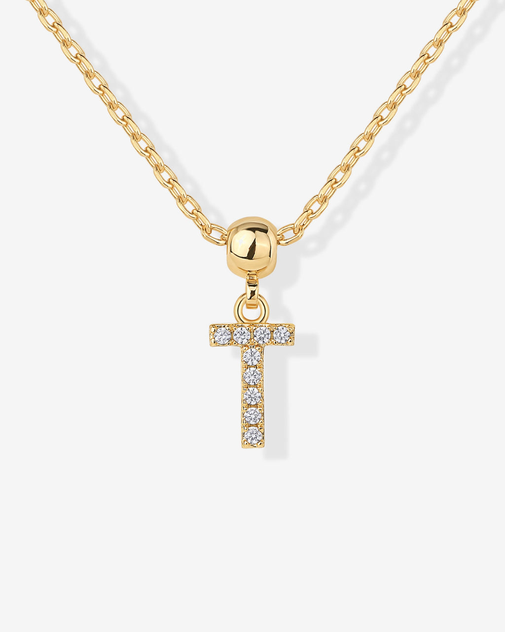 Initial Charm Necklace