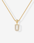 Initial Charm Necklace