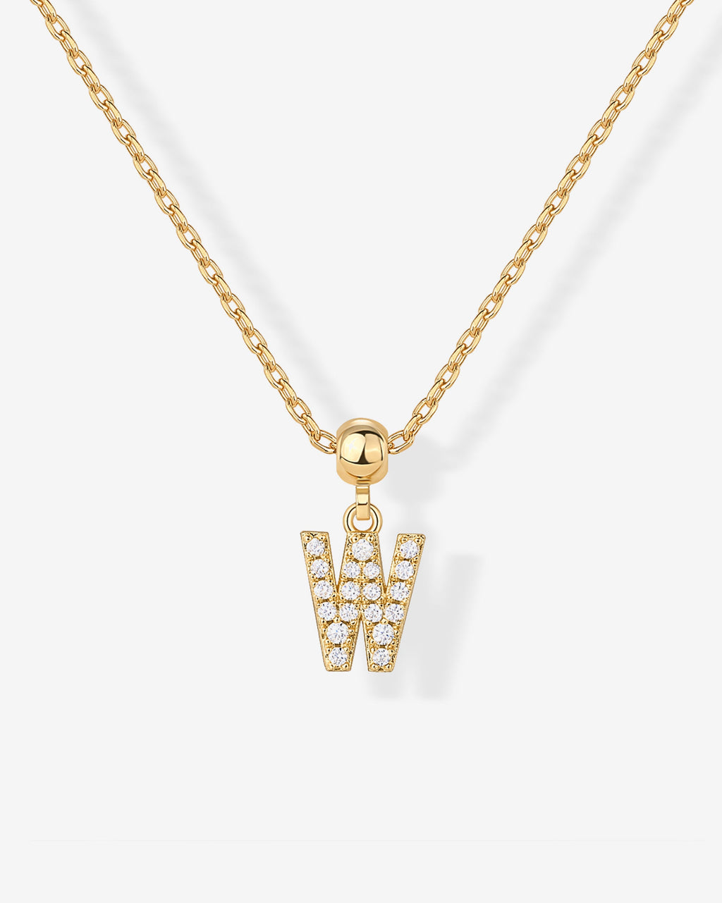 Initial Charm Necklace