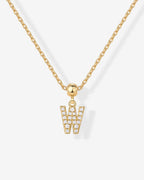 Initial Charm Necklace