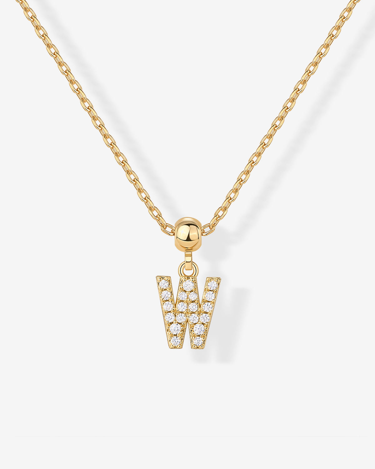 Initial Charm Necklace
