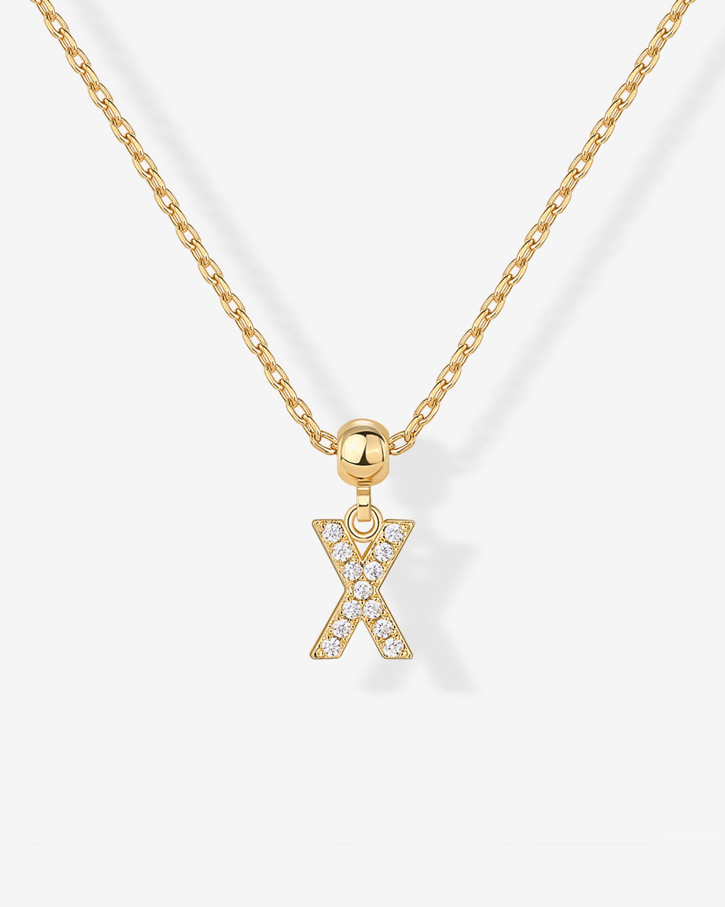 Initial Charm Necklace