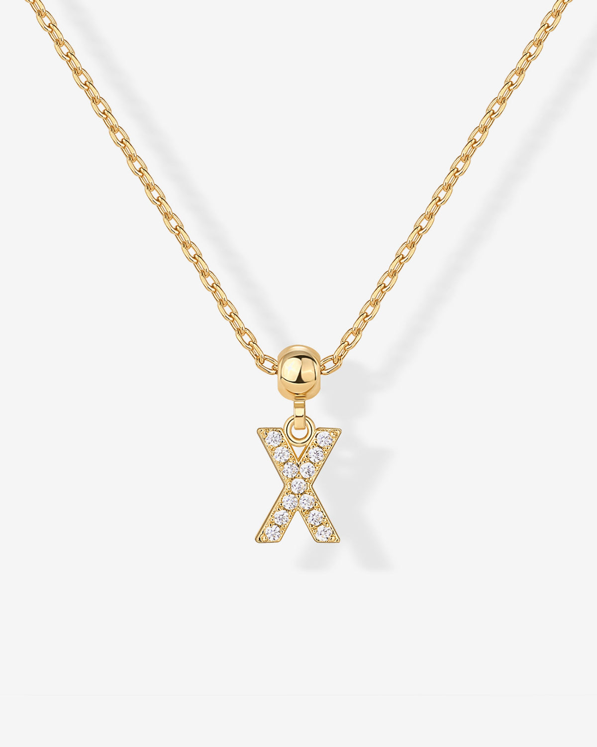 Initial Charm Necklace