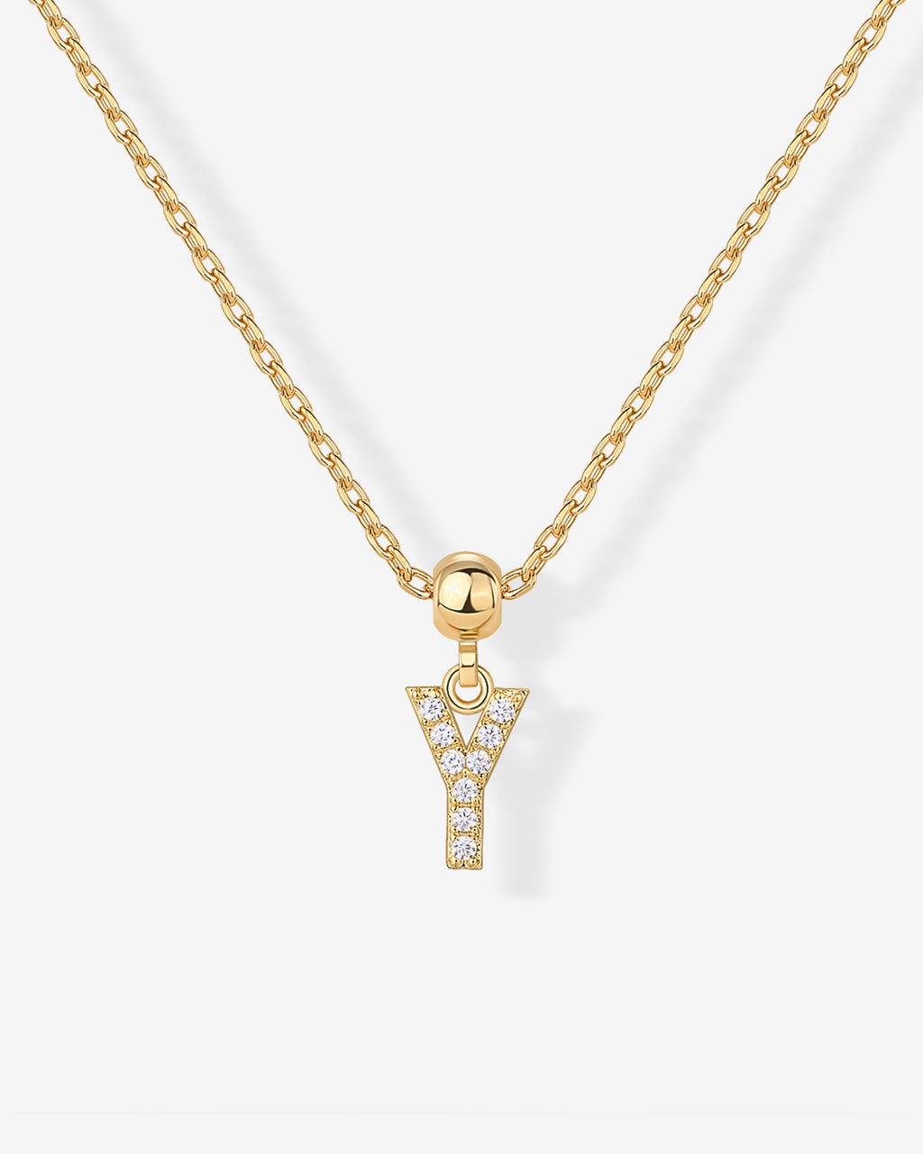 Initial Charm Necklace