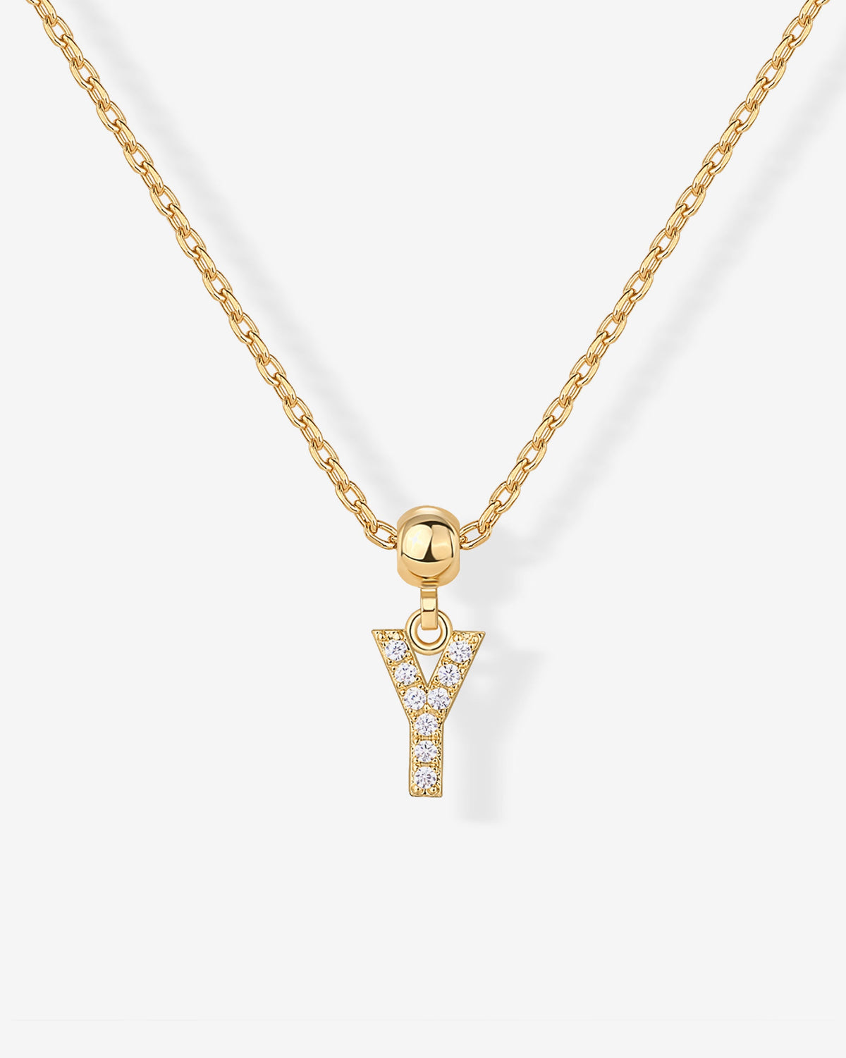 Initial Charm Necklace