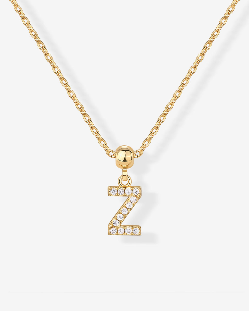 Initial Charm Necklace