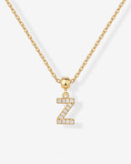Initial Charm Necklace