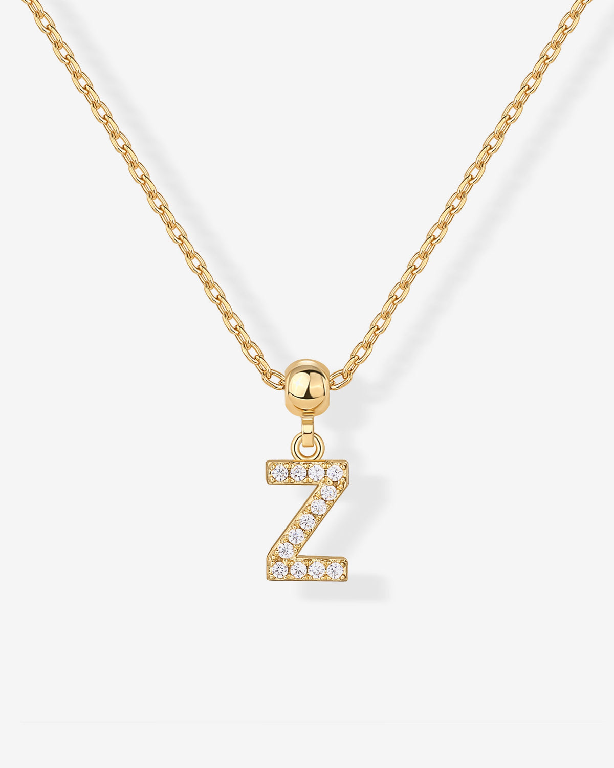 Initial Charm Necklace