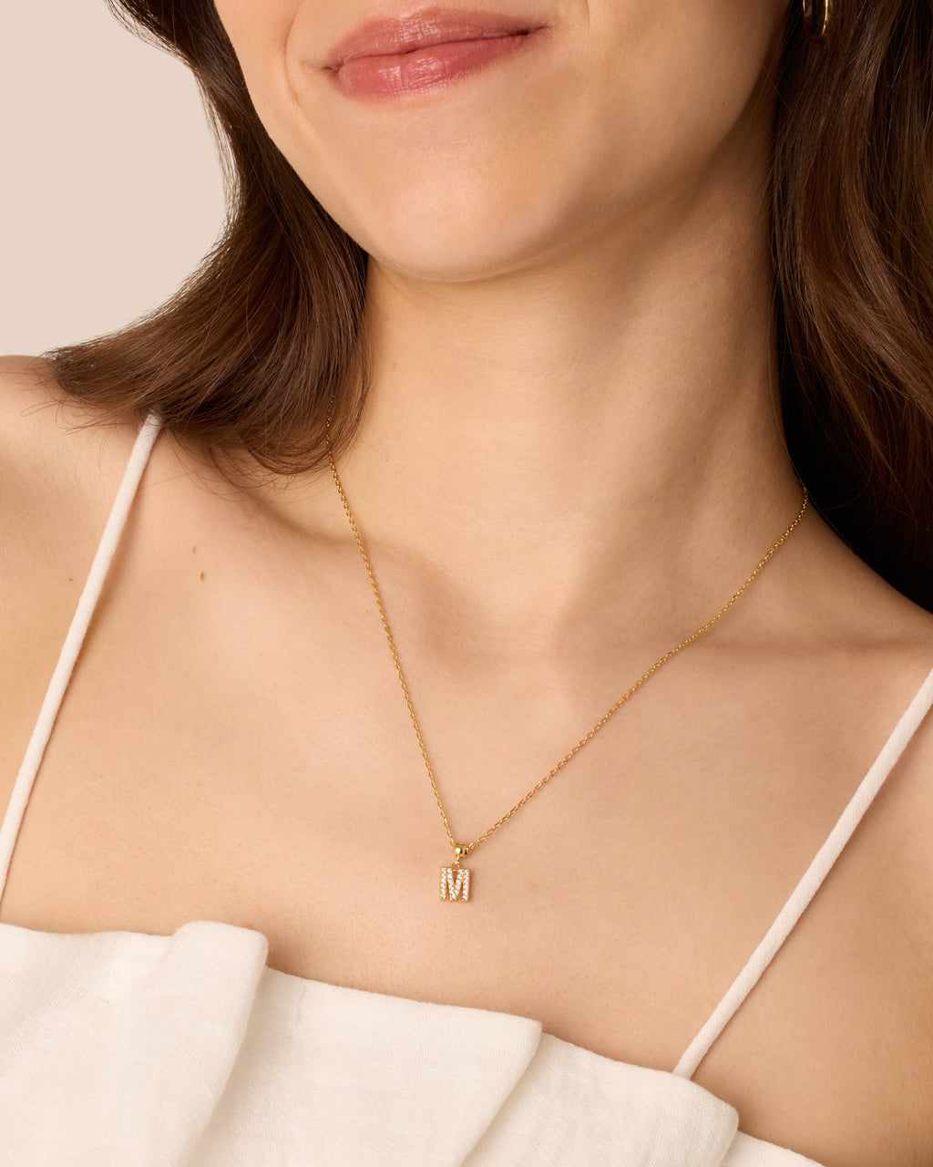 Initial Charm Necklace