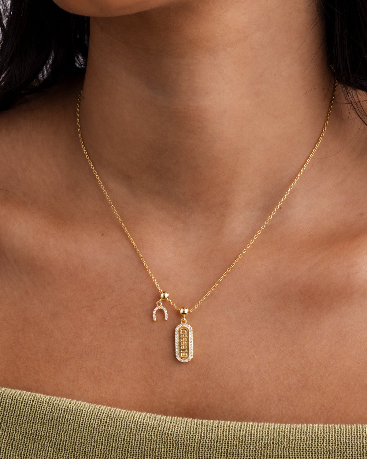 Blessed Mood Charm Necklace
