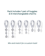 Mix and Match Huggie and Charms Set