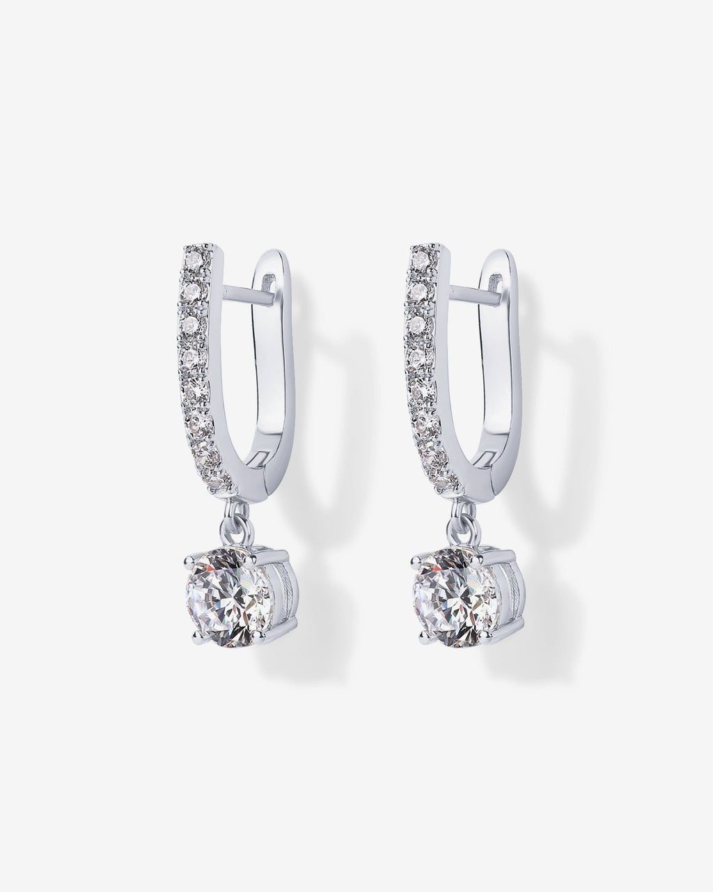 Bridal Huggie Earrings