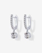 Bridal Huggie Earrings
