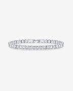 Emerald-Cut Tennis Bracelet