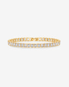 Emerald-Cut Tennis Bracelet